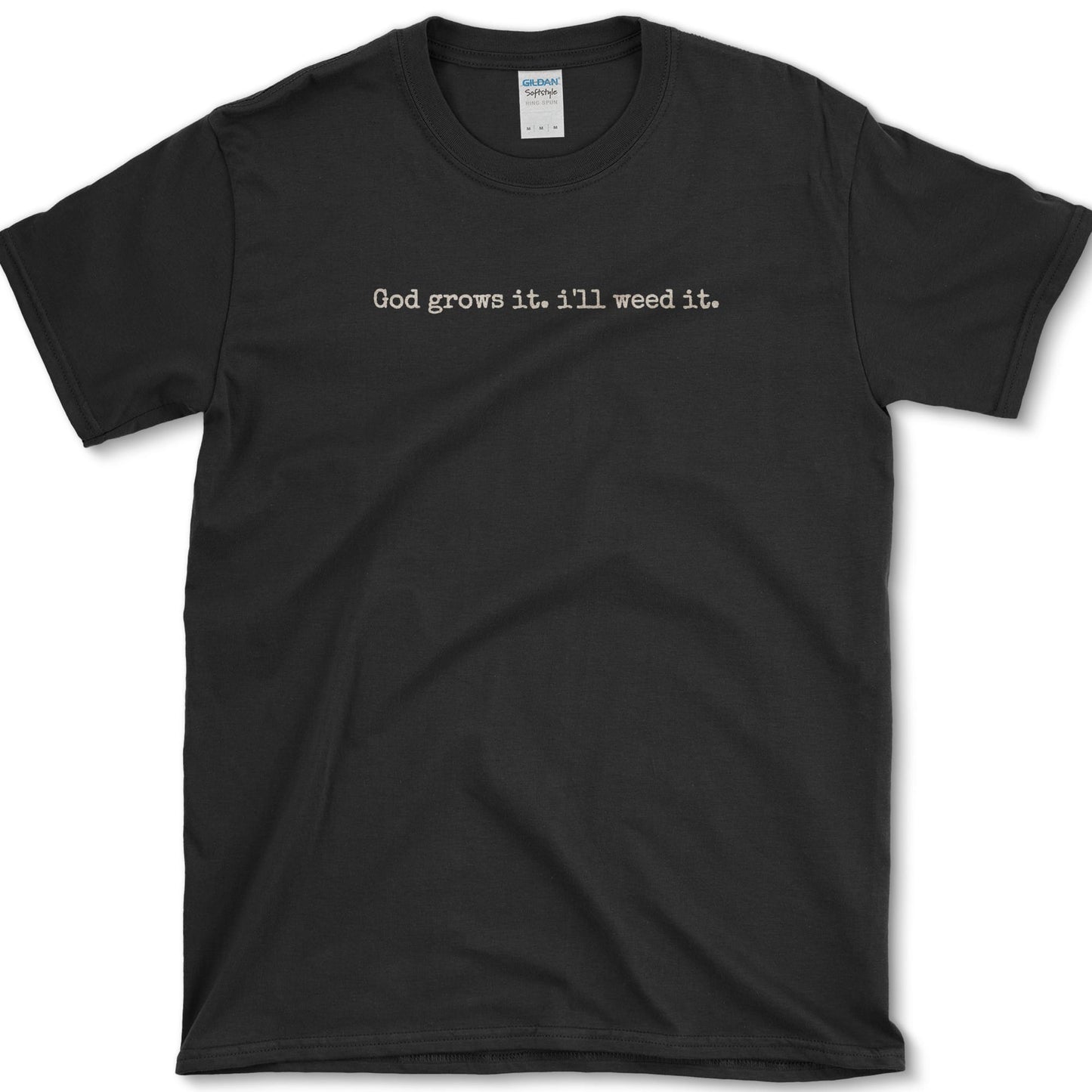 God Grows It T-Shirt Black / S Essential Tees