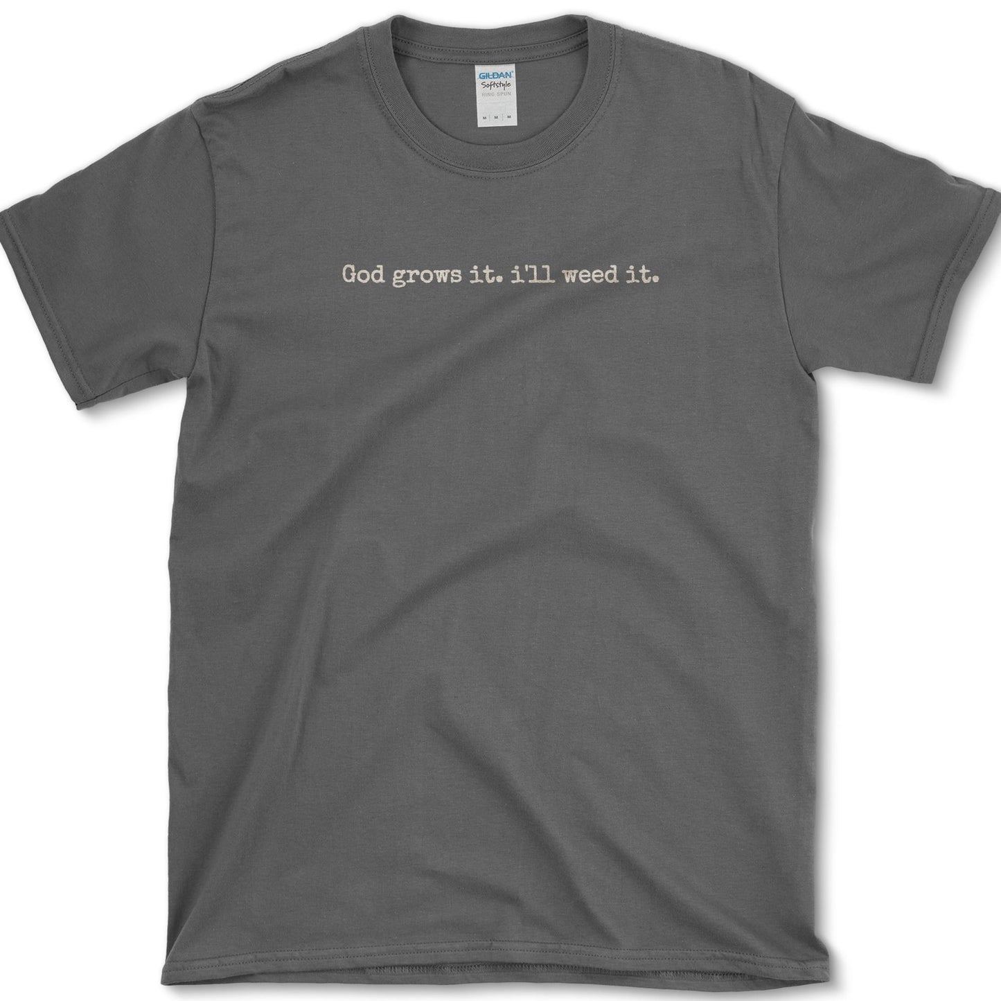 God Grows It T-Shirt Dark Heather / S Essential Tees