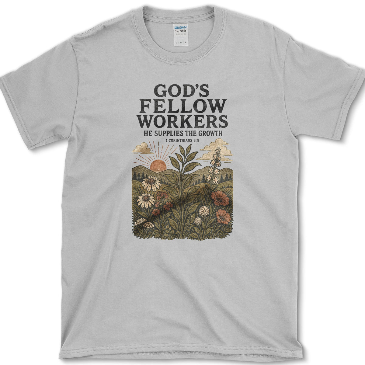 God's Fellow Workers T-Shirt Sport Grey / S Essential Tees