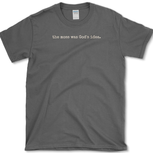 God's Moss T-Shirt S / Dark Heather Essential Tees