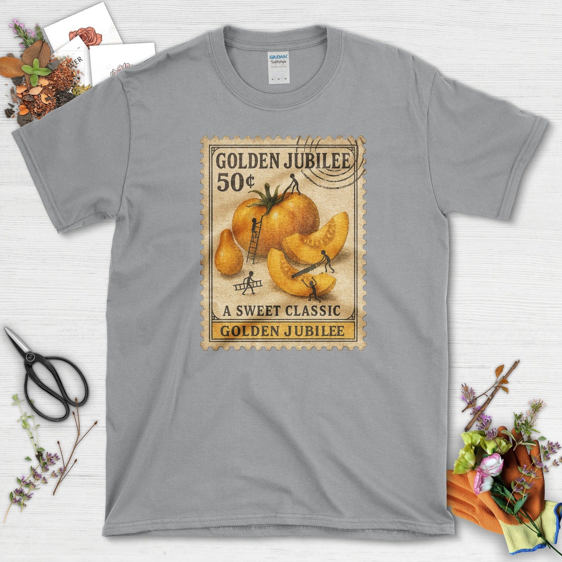 Golden Jubilee Classic Stamp T-Shirt Sport Grey / S T-Shirt