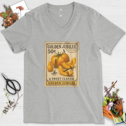 Golden Jubilee V-Neck V-Neck / S / Athletic Heather Essential V-necks