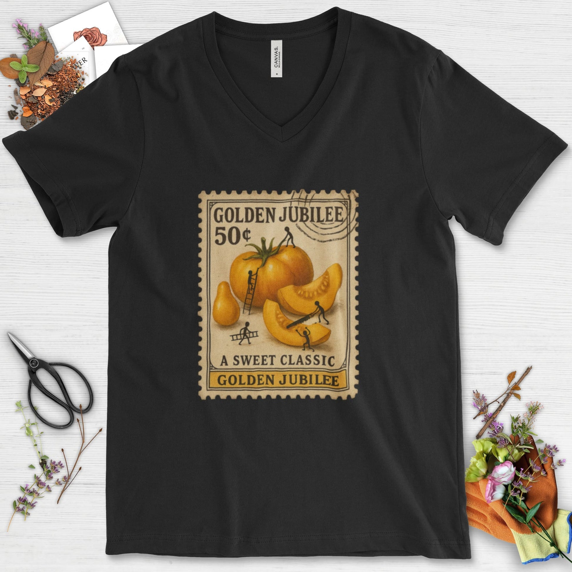 Golden Jubilee V-Neck V-Neck / S / Black Essential V-necks