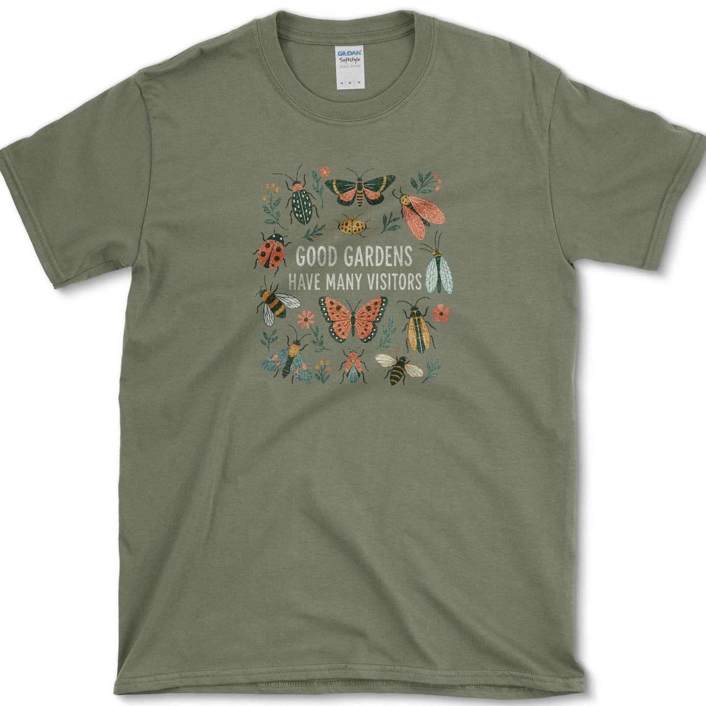 Good Gardens T-Shirt S / Military Green Essential Tees