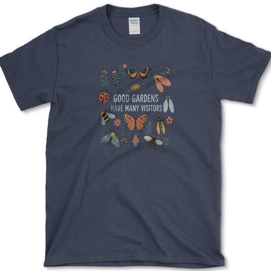 Good Gardens T-Shirt S / Navy Essential Tees