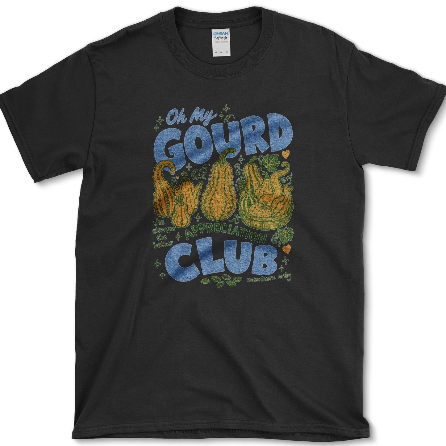 Gourd Appreciation Club T-Shirt Black / S Essential Tees