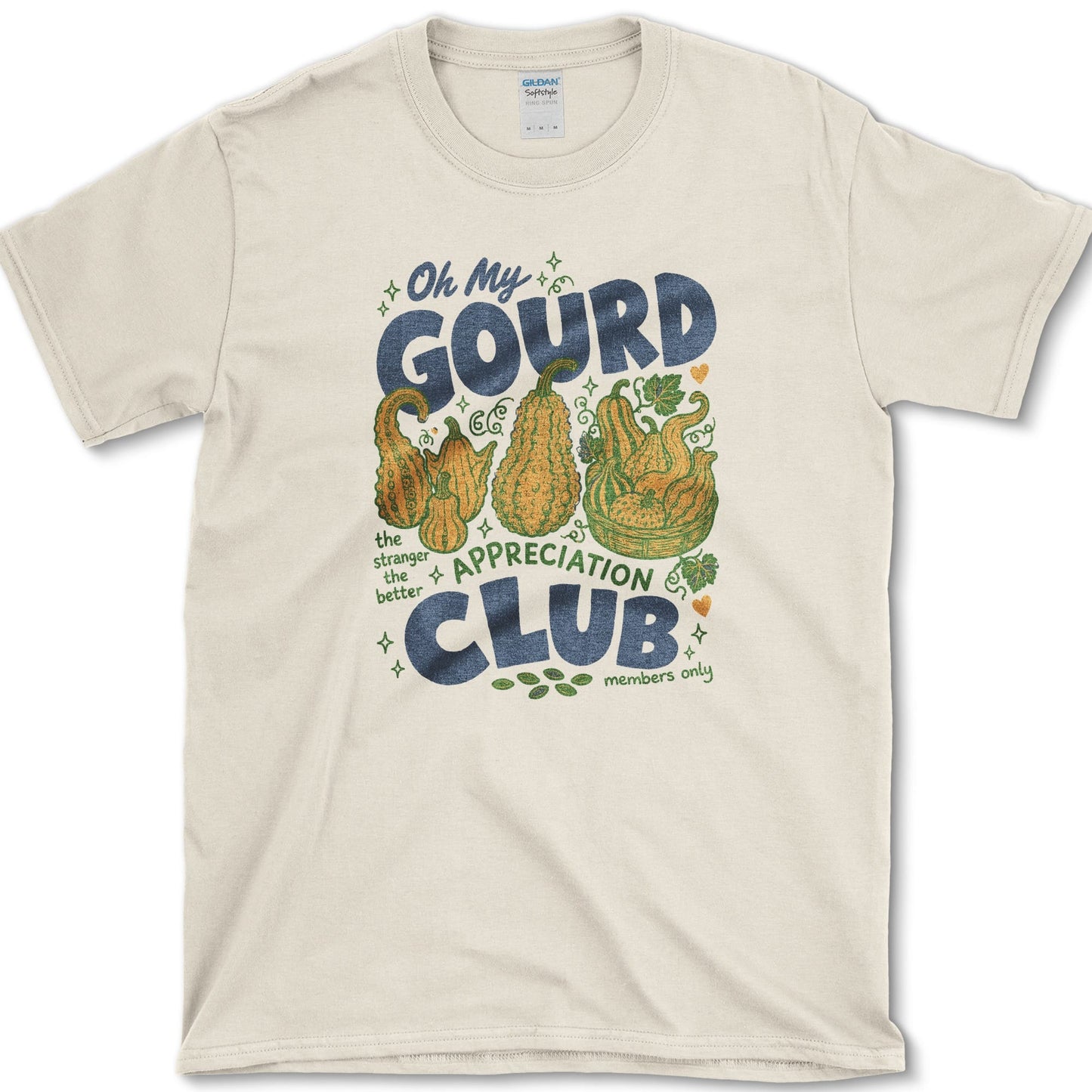 Gourd Appreciation Club T-Shirt Natural / S Essential Tees