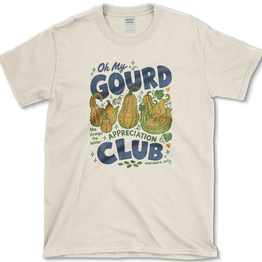 Gourd Appreciation Club T-Shirt Natural / S Essential Tees