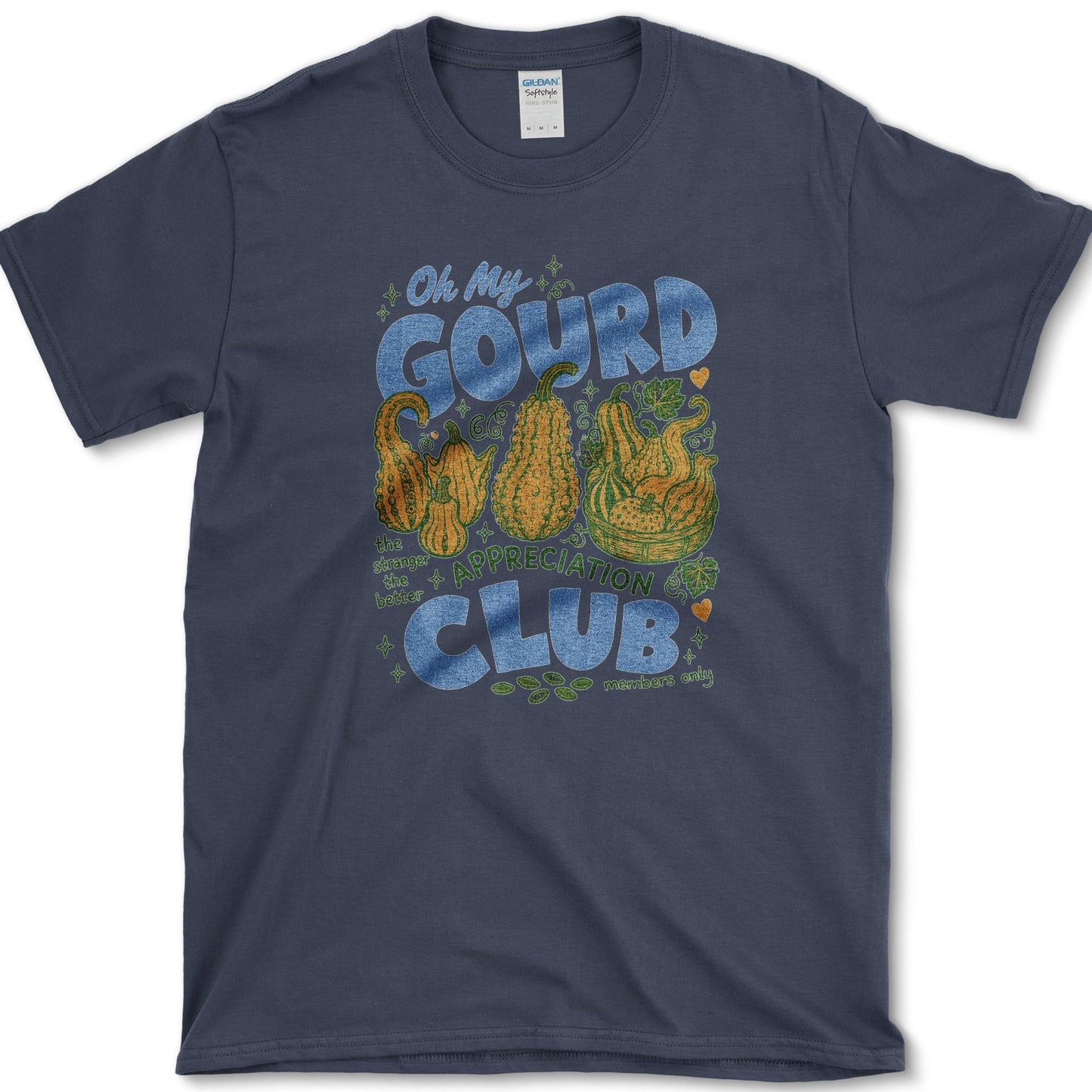 Gourd Appreciation Club T-Shirt Navy / S Essential Tees