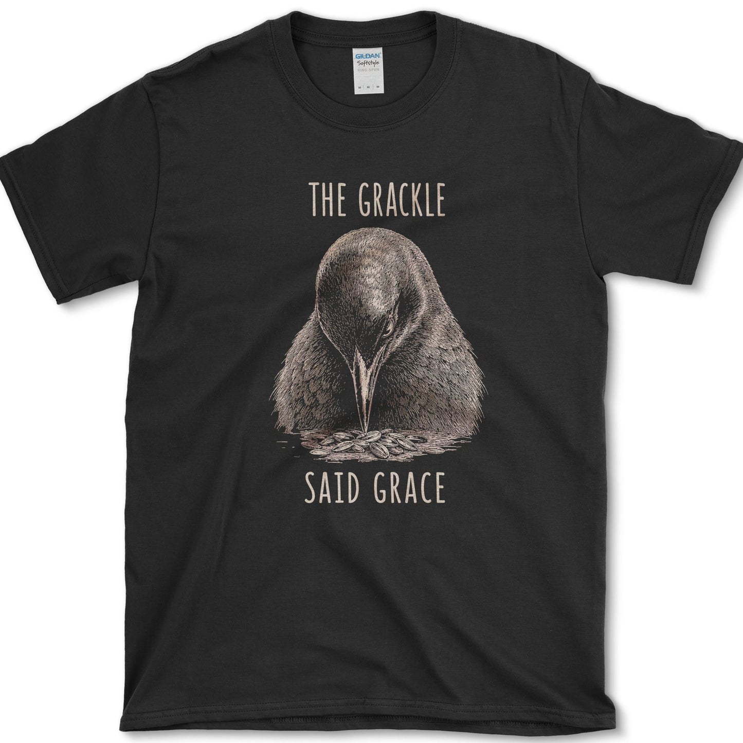 Grackle Said Grace T-Shirt Black / S Essential Tees