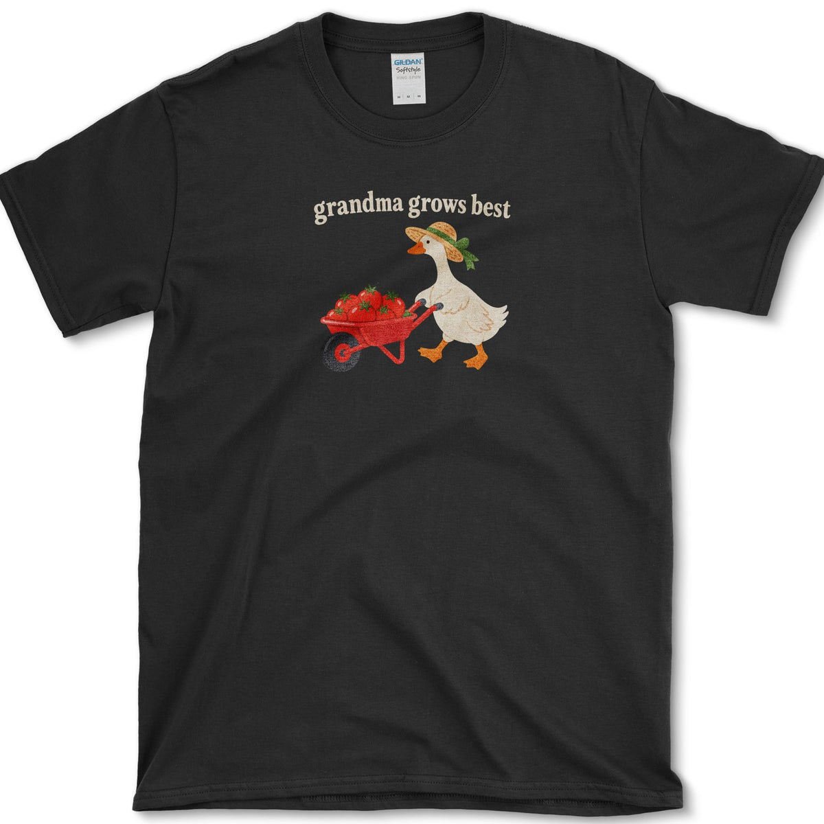 Grandma Grows Best T-Shirt Black / S Essential Tees