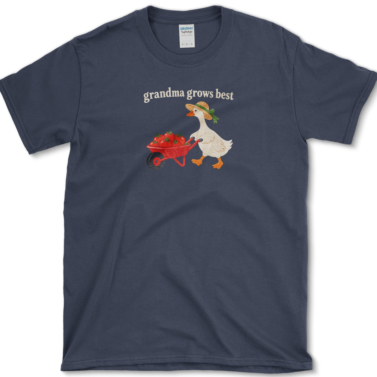 Grandma Grows Best T-Shirt Navy / S Essential Tees