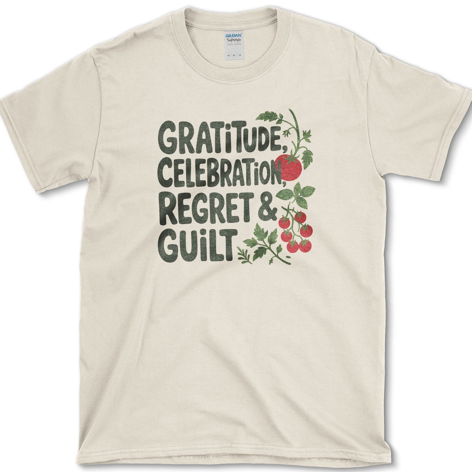 Gratitude & Guilt T-Shirt S / Natural Essential Tees