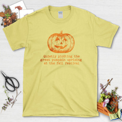 Great Pumpkin Fall Festival T-Shirt Cornsilk / S T-Shirt