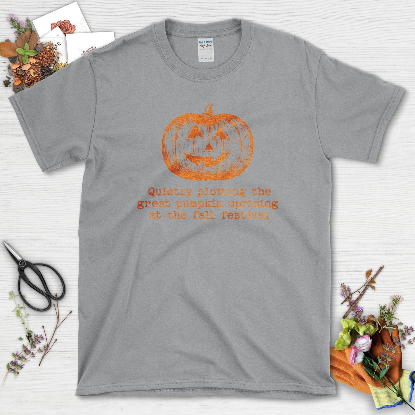 Great Pumpkin Fall Festival T-Shirt Sport Grey / S T-Shirt