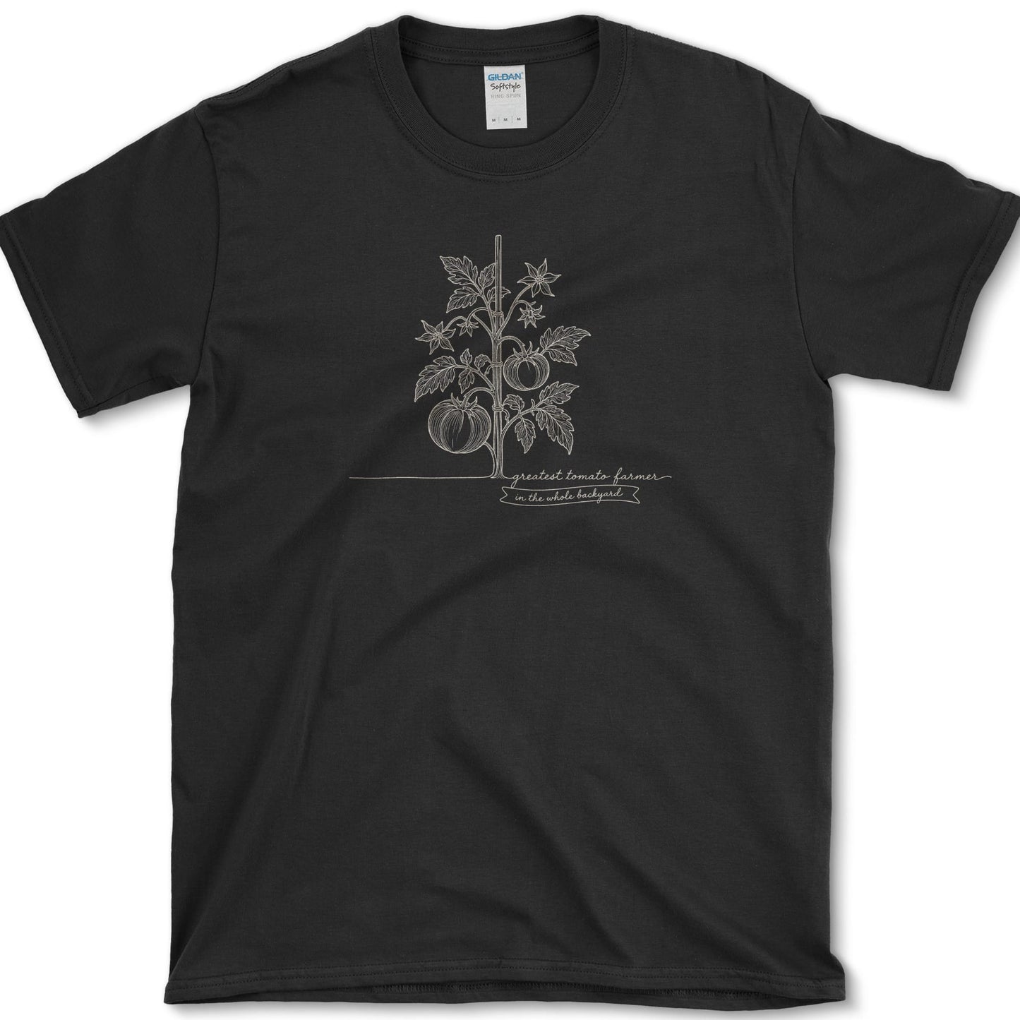 Greatest Tomato Farmer T-Shirt S / Black Essential Tees