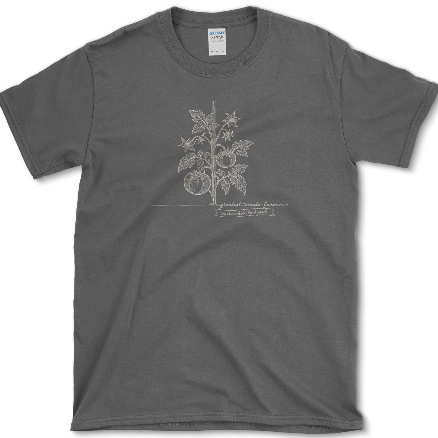 Greatest Tomato Farmer T-Shirt S / Dark Heather Essential Tees