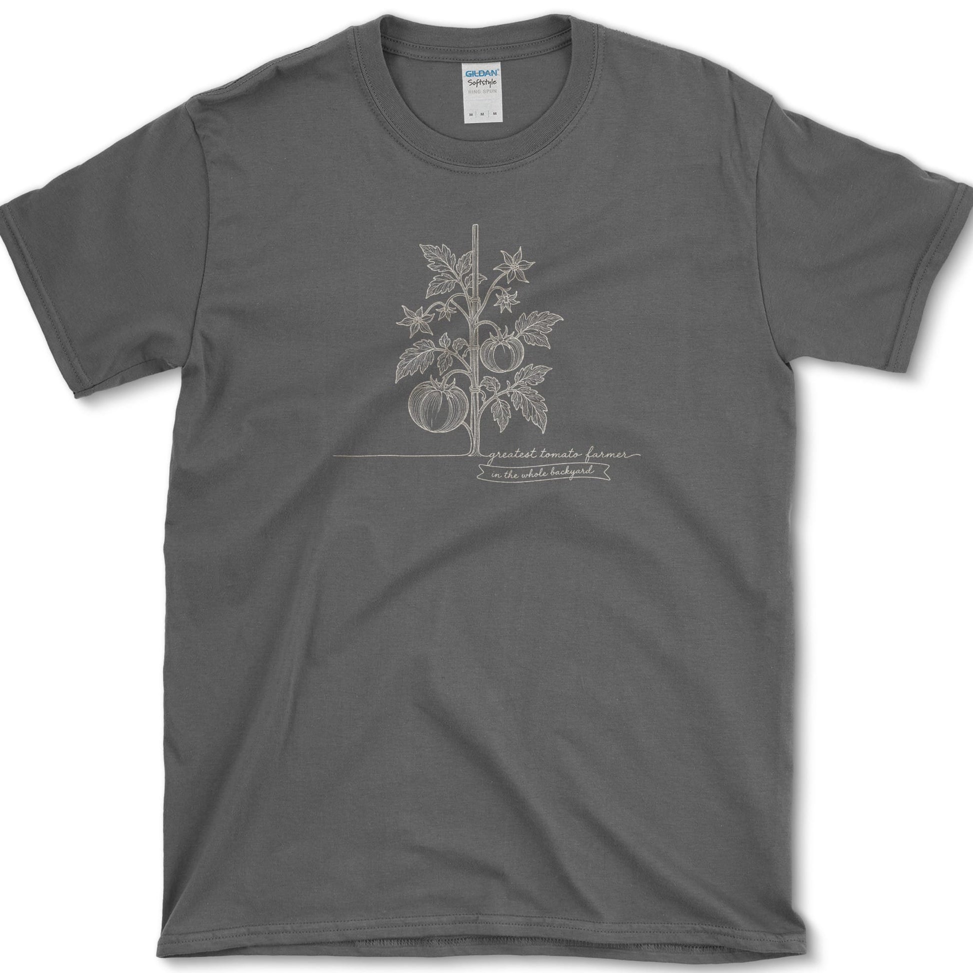 Greatest Tomato Farmer T-Shirt S / Dark Heather Essential Tees