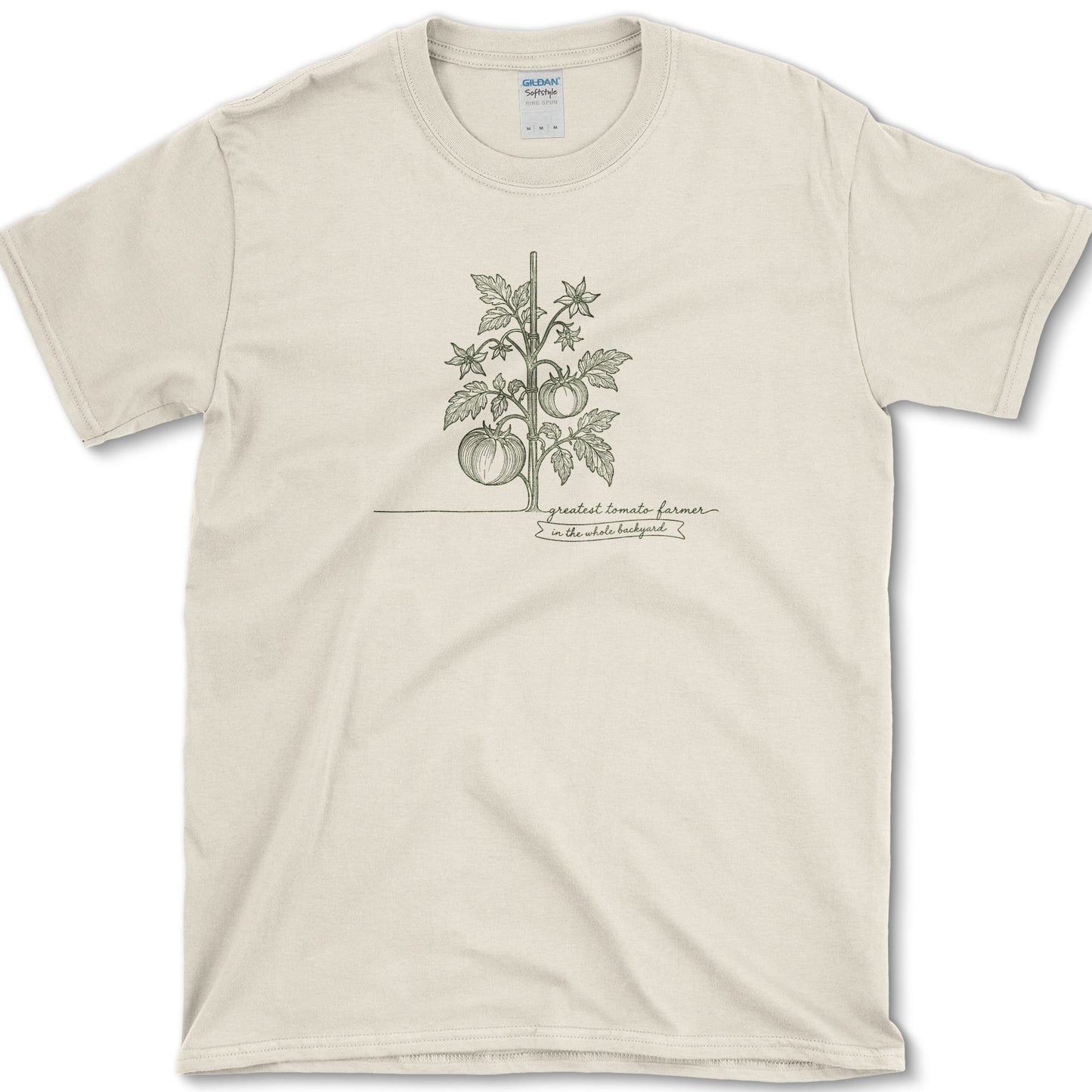 Greatest Tomato Farmer T-Shirt S / Natural Essential Tees
