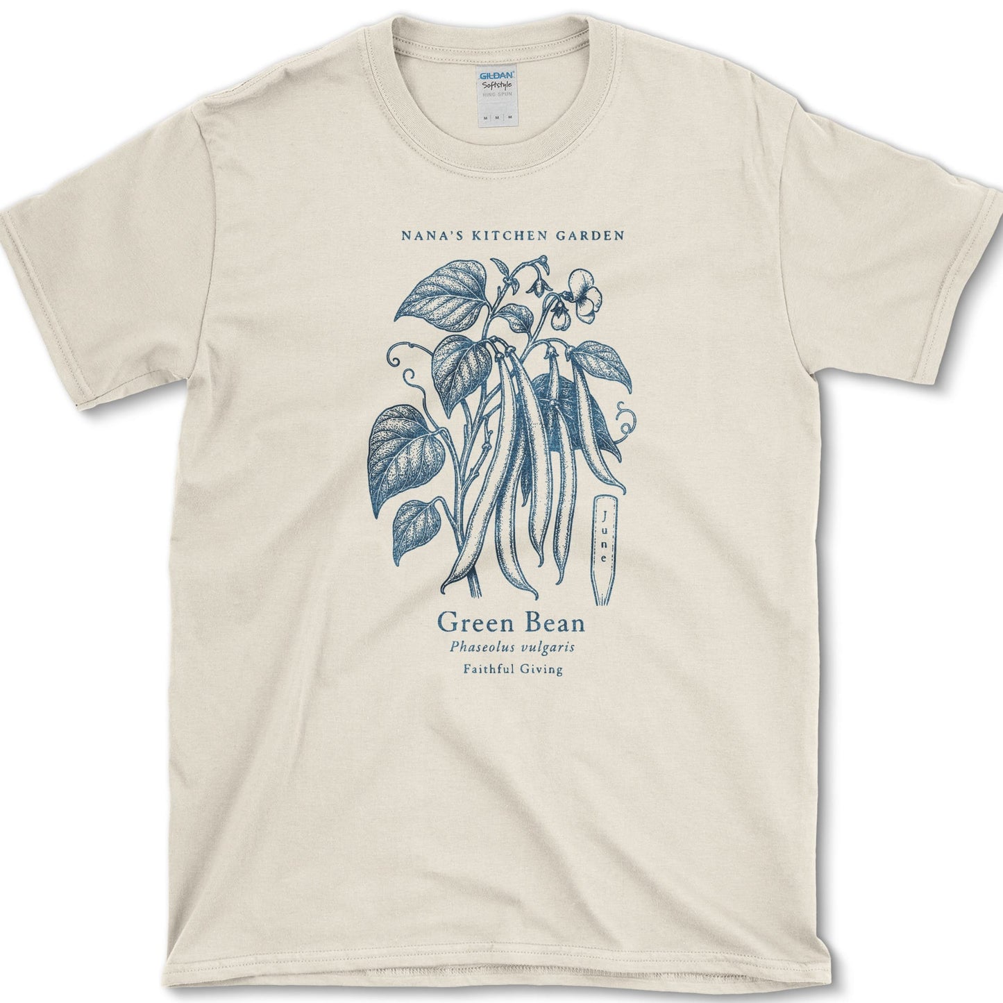 Green Bean T-Shirt S / Natural Essential Tees