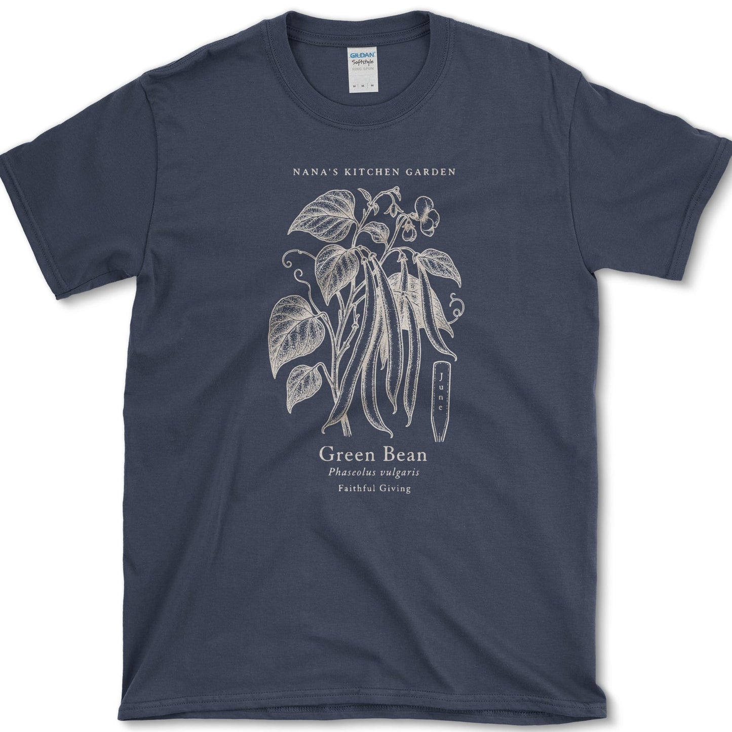 Green Bean T-Shirt S / Navy Essential Tees