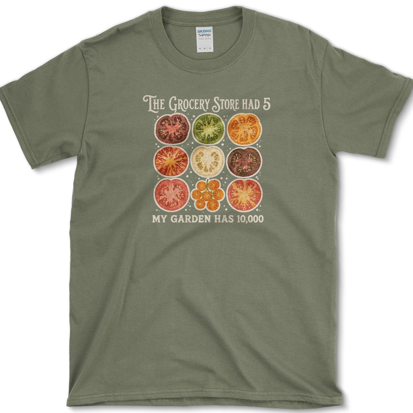 Grocery Store Had 5 T-Shirt S / Military Green Essential Tees