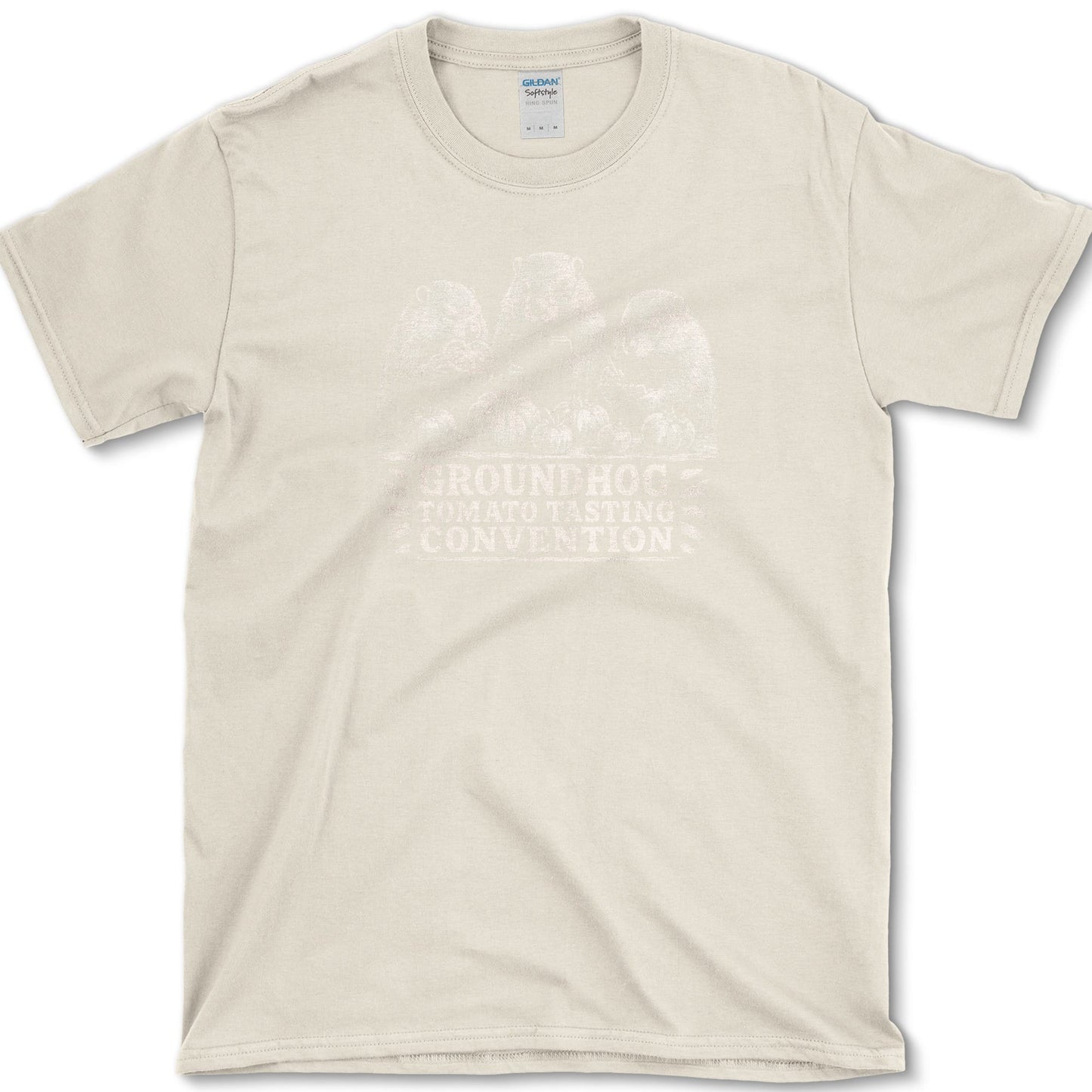 Groundhog Tasting T-Shirt Natural / S Essential Tees