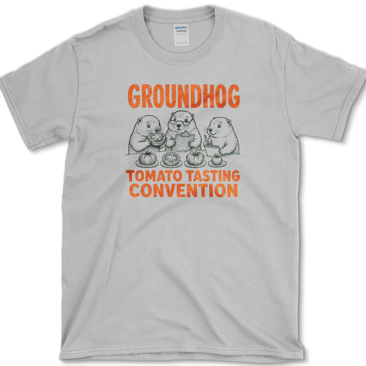 Groundhog Tasting T-Shirt Sport Grey / S Essential Tees