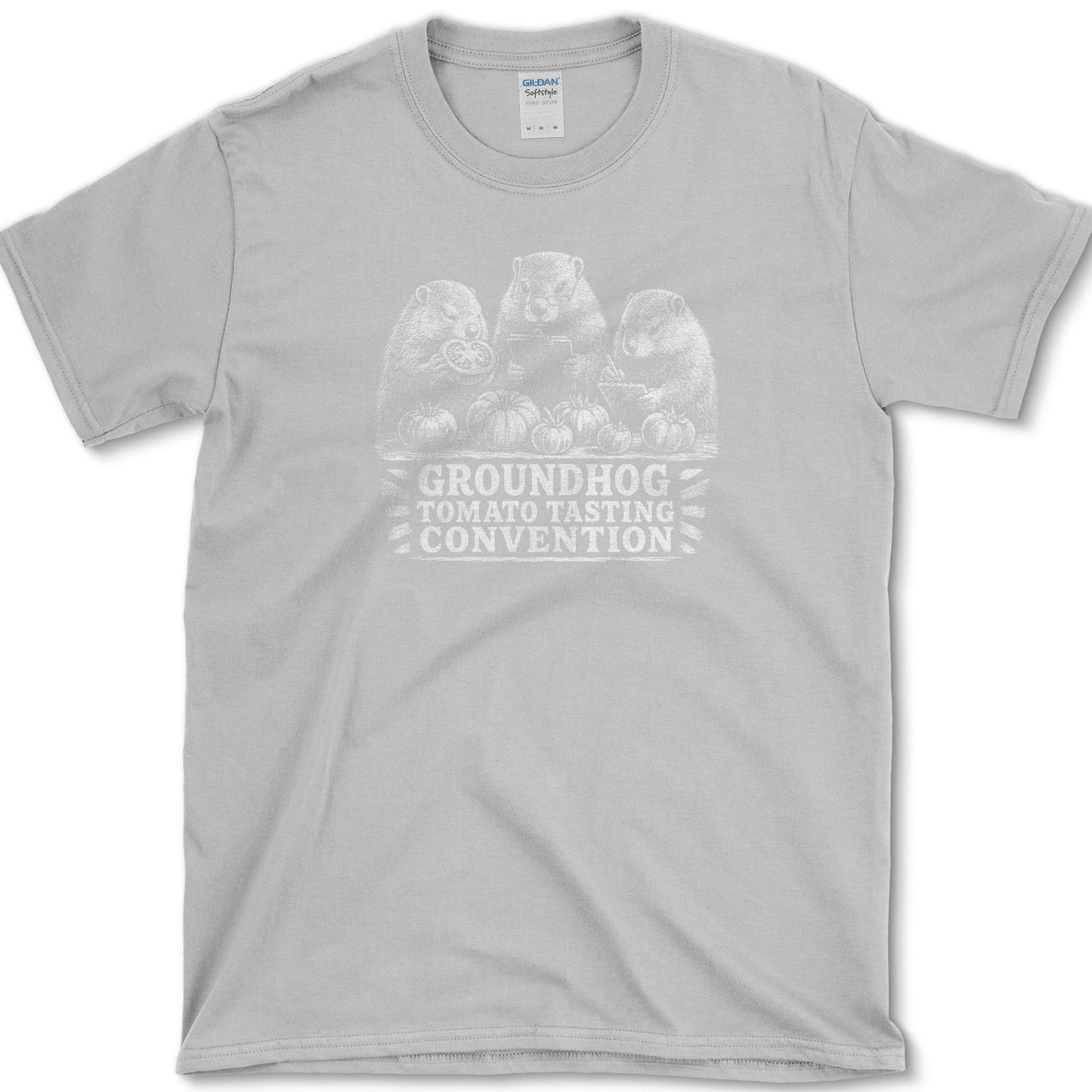 Groundhog Tasting T-Shirt Sport Grey / S Essential Tees