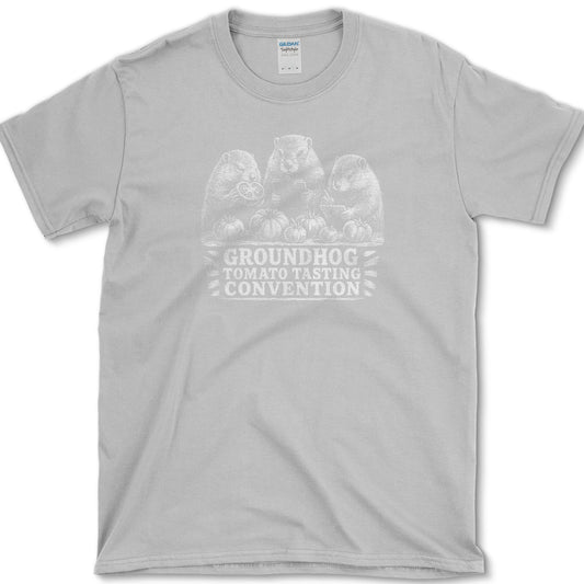 Groundhog Tasting T-Shirt Sport Grey / S Essential Tees