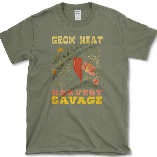 Grow Heat Harvest Savage T-Shirt