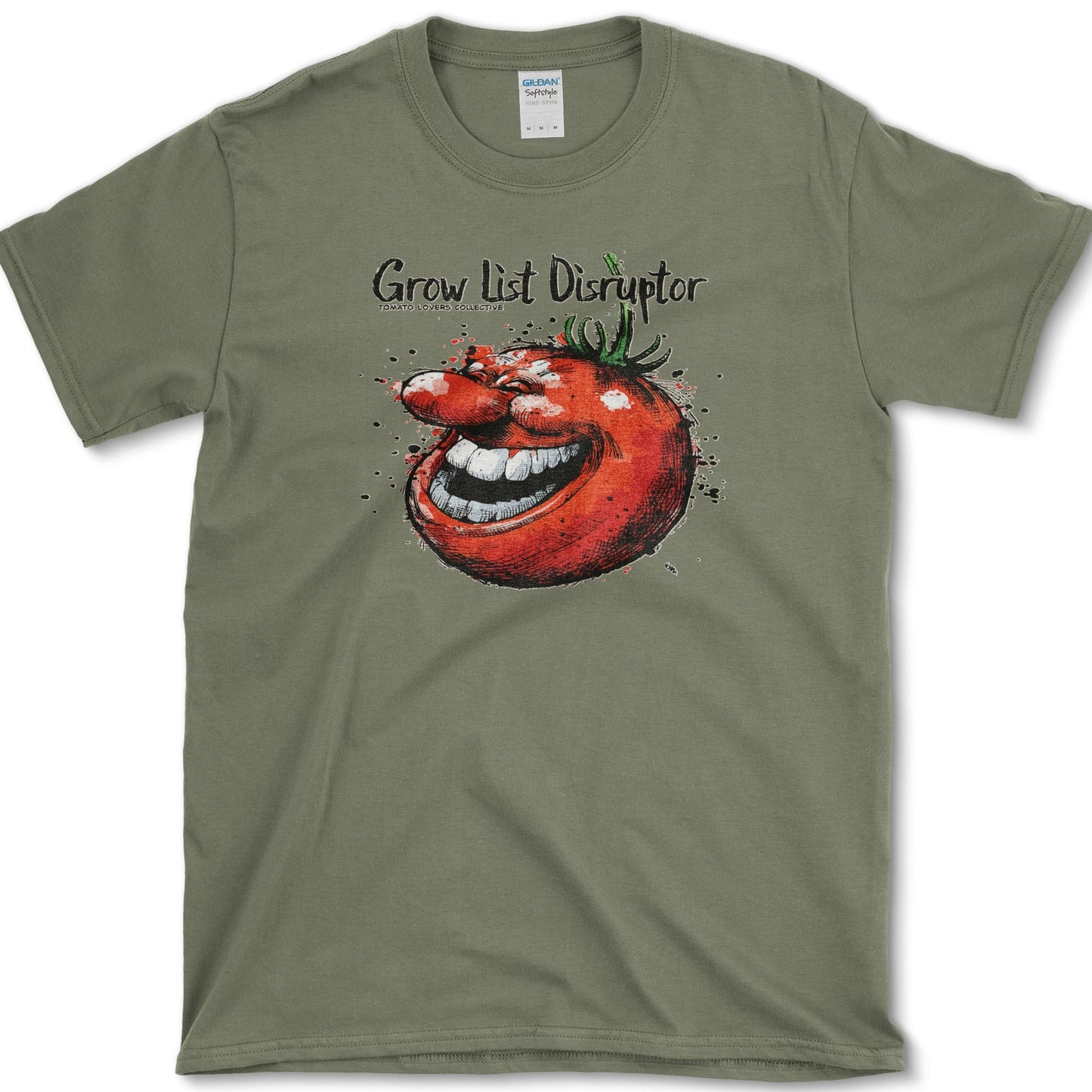 Grow List Disruptors T-Shirt Essential Tees / S / Military Green Essential Tees