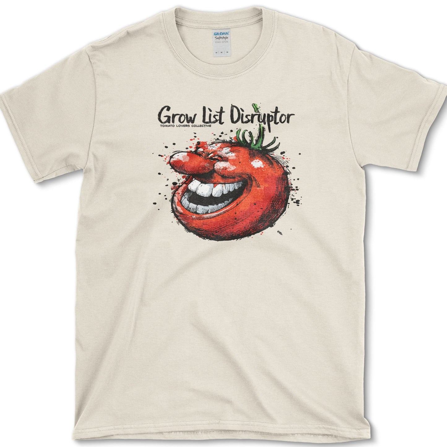 Grow List Disruptors T-Shirt Essential Tees / S / Natural Essential Tees