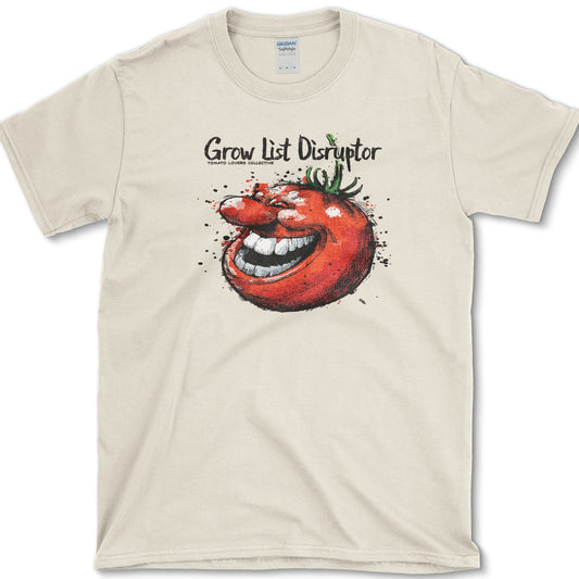 Grow List Disruptors T-Shirt Essential Tees / S / Natural Essential Tees