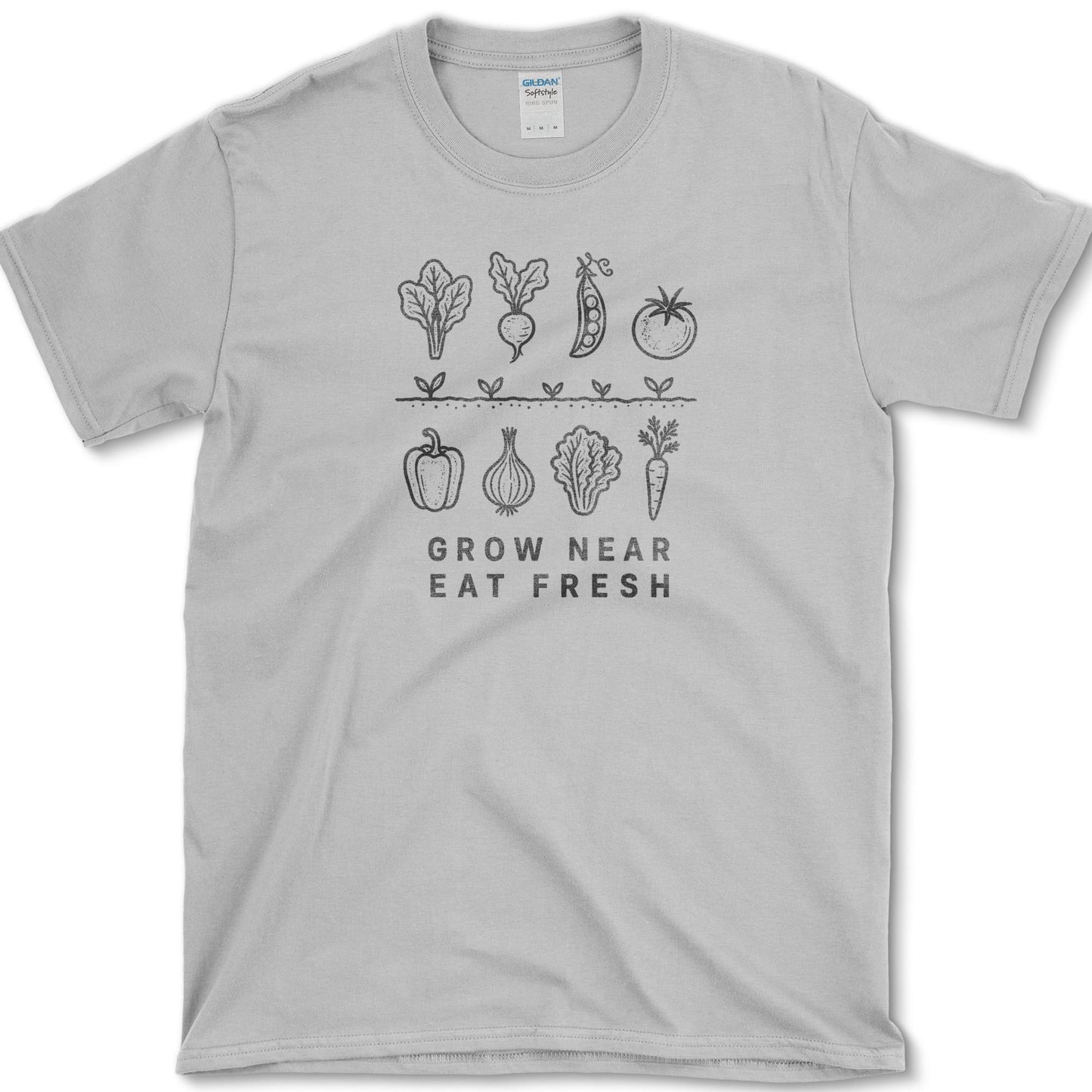 Grow Near T-Shirt S / Sport Grey Essential Tees