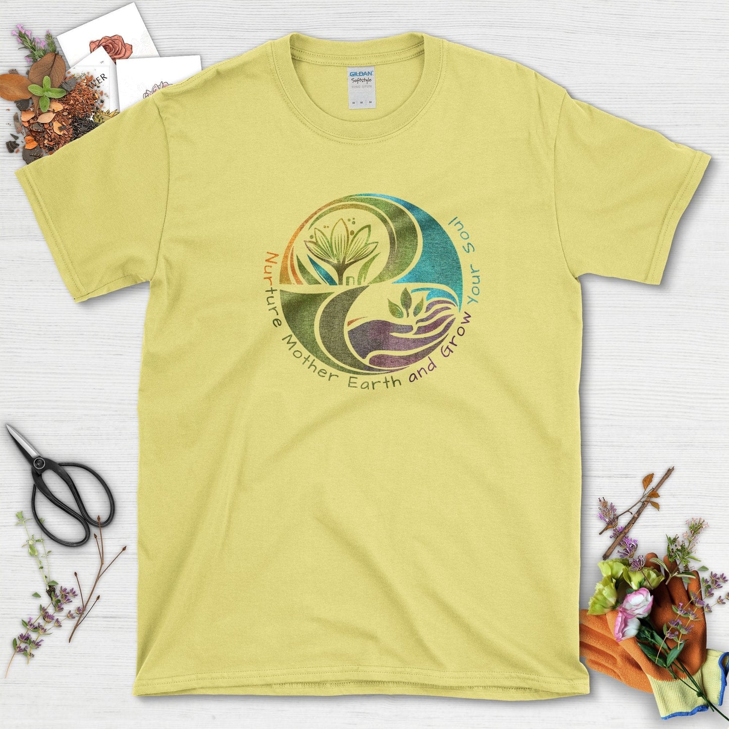 Grow Your Soul T-Shirt Cornsilk / S T-Shirt