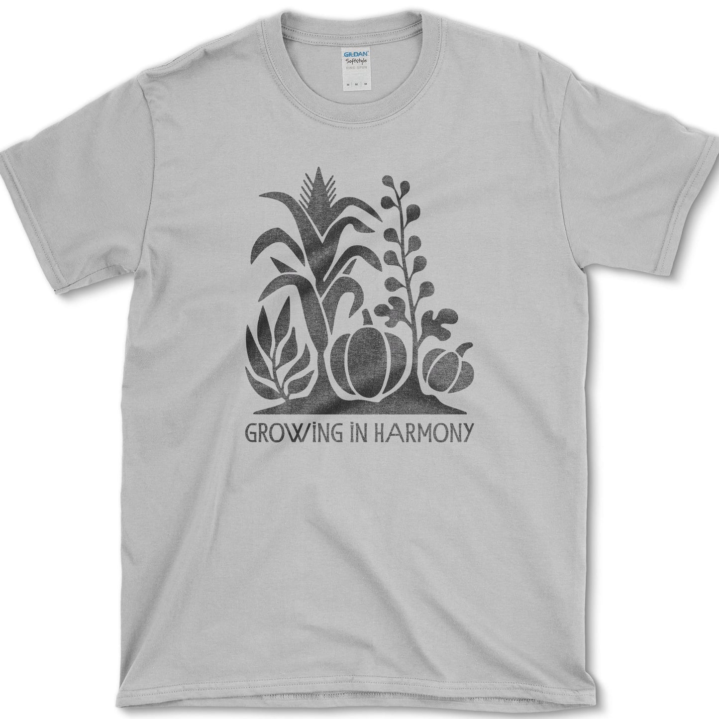 Growing In Harmony T-Shirt Sport Grey / S Essential Tees