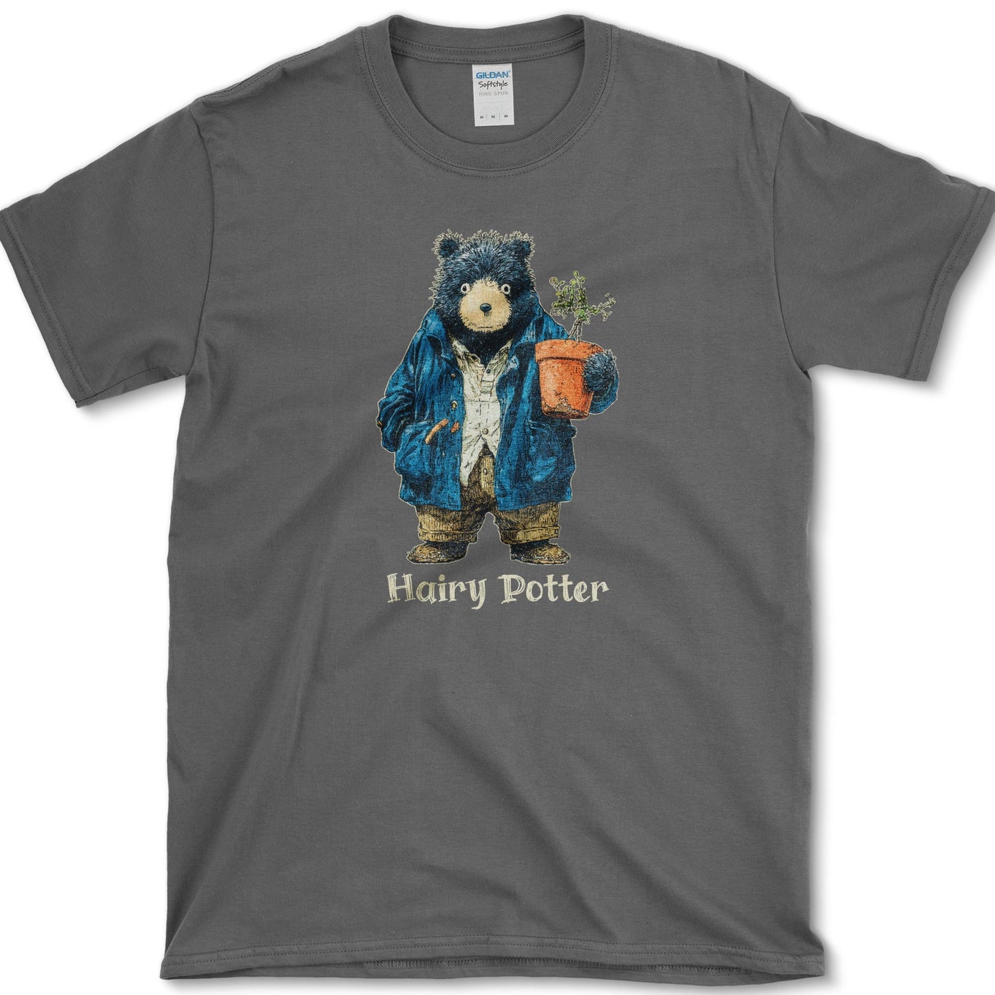 Hairy Potter T-Shirt Dark Heather / S Essential Tees