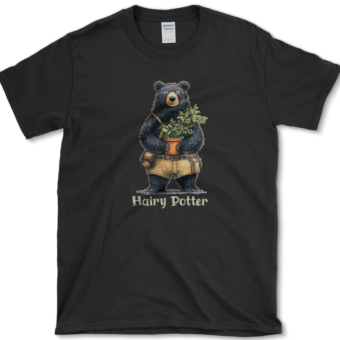 Hairy Potter T-Shirt Essential Tees / S / Black Essential Tees