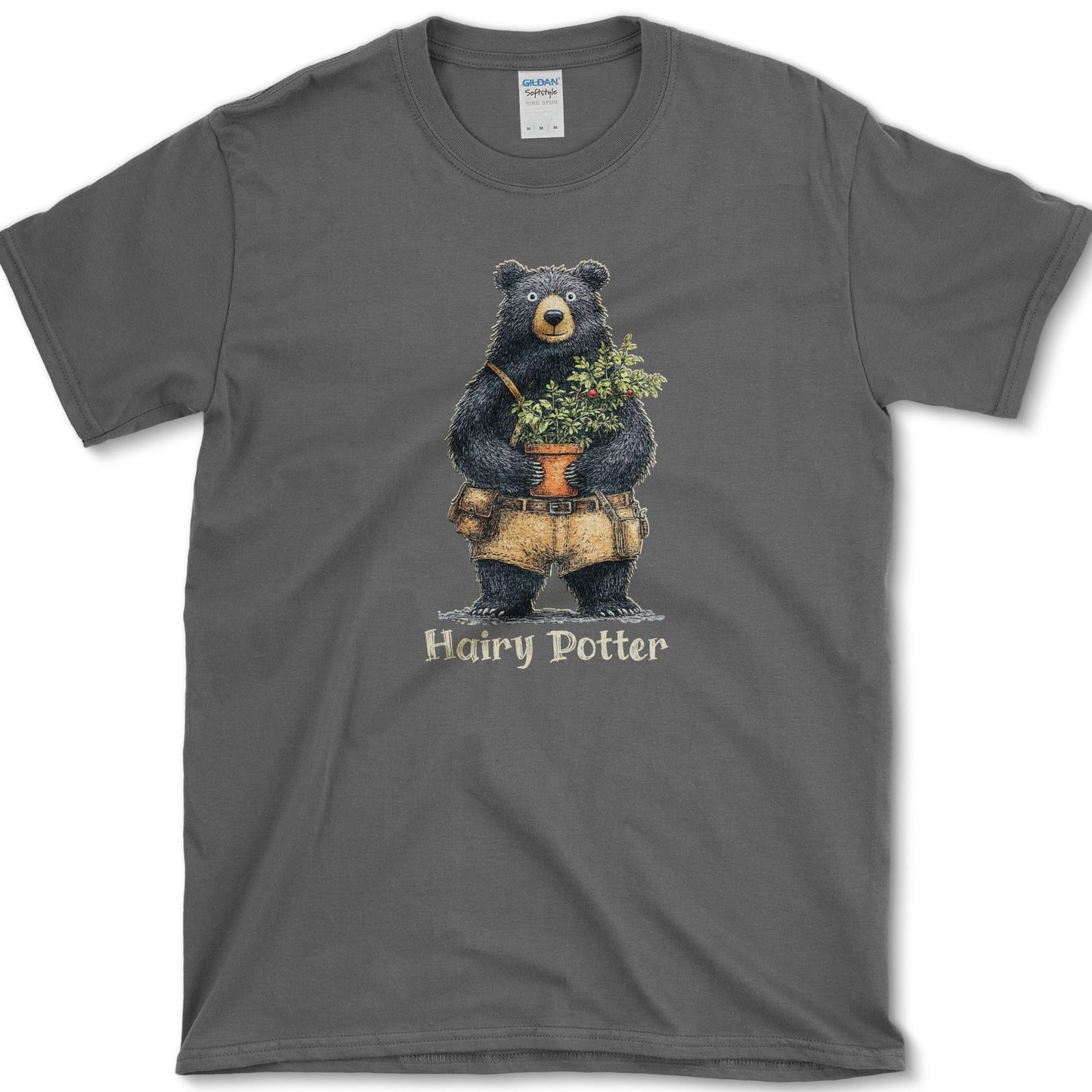 Hairy Potter T-Shirt Essential Tees / S / Dark Heather Essential Tees