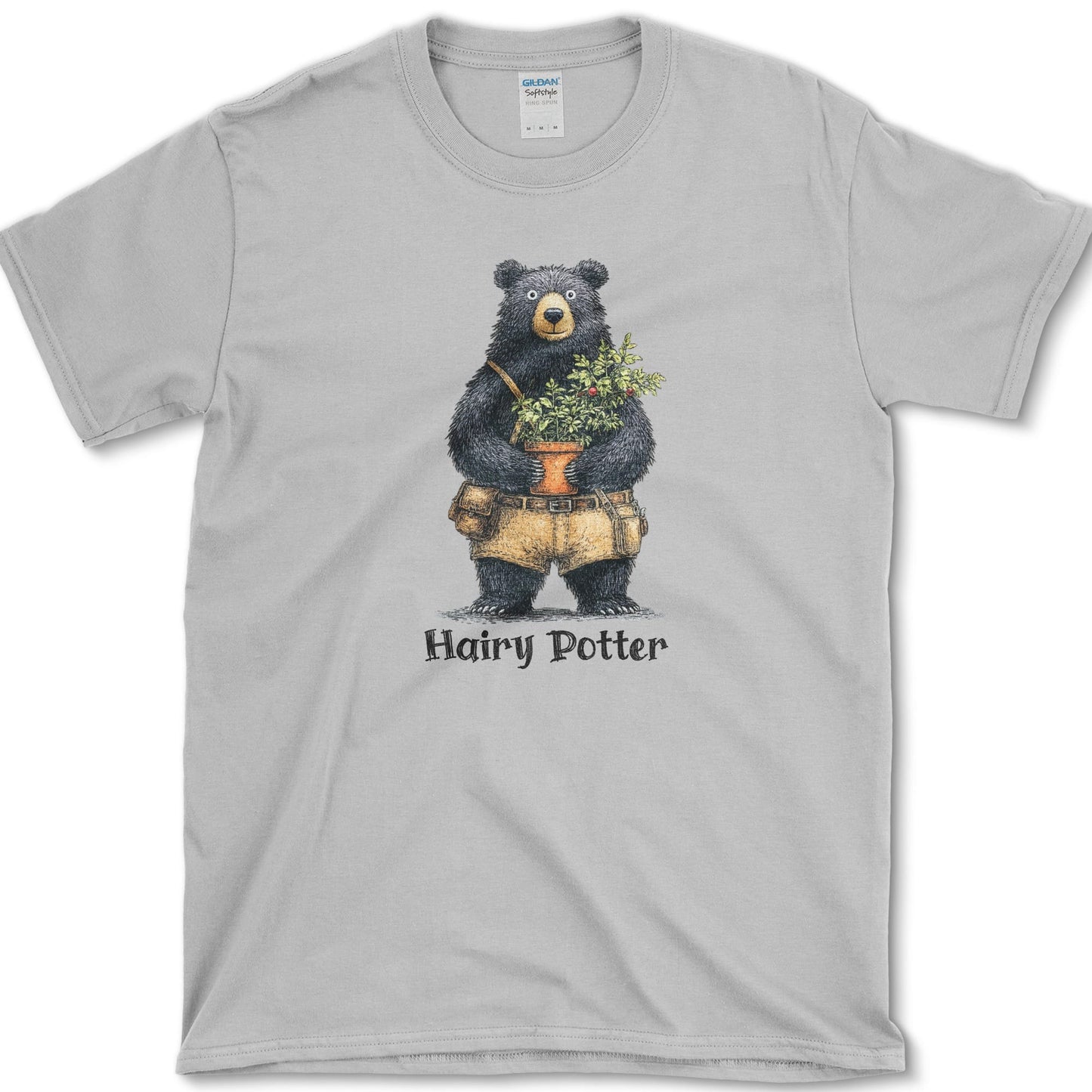 Hairy Potter T-Shirt Essential Tees / S / Sport Grey Essential Tees