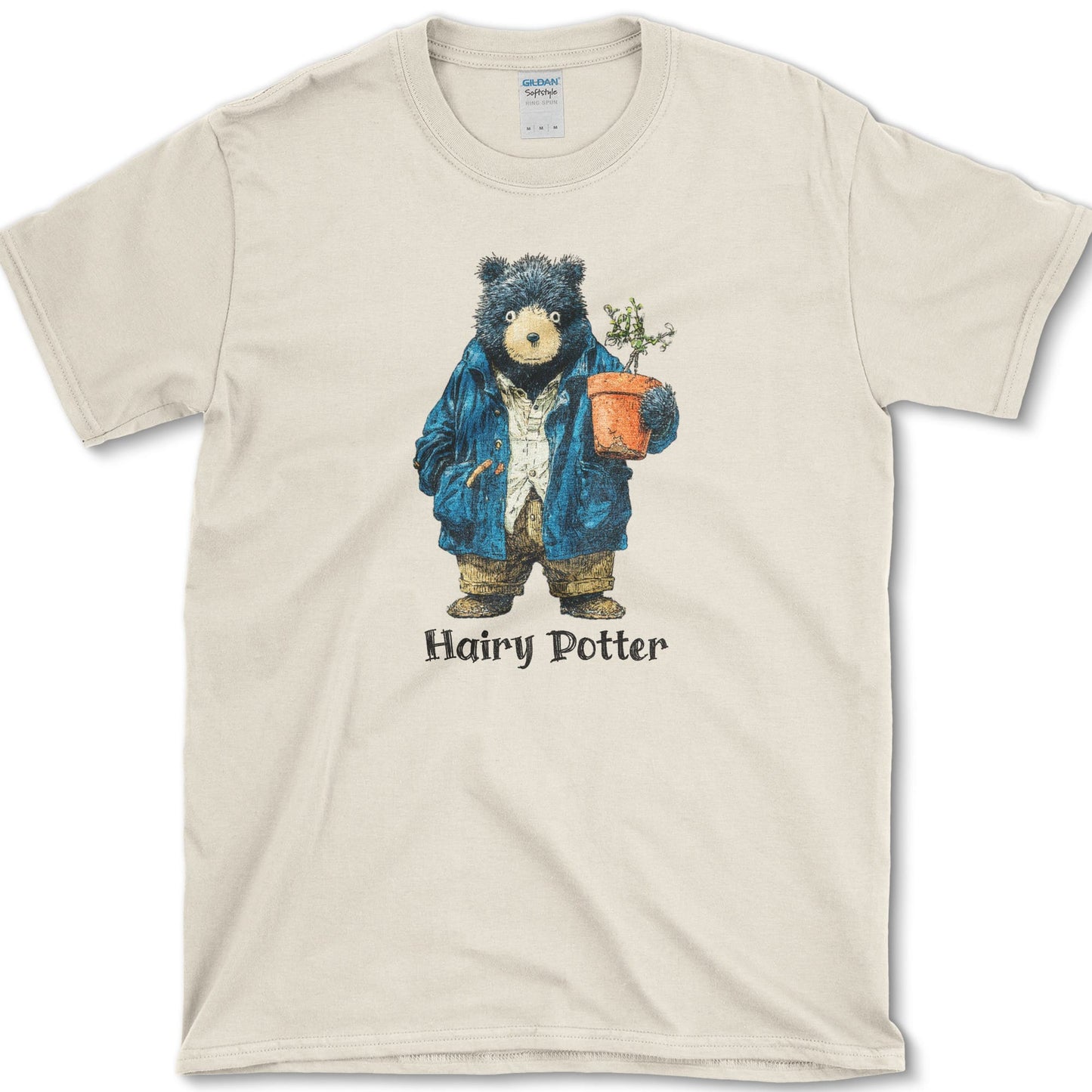 Hairy Potter T-Shirt Natural / S Essential Tees