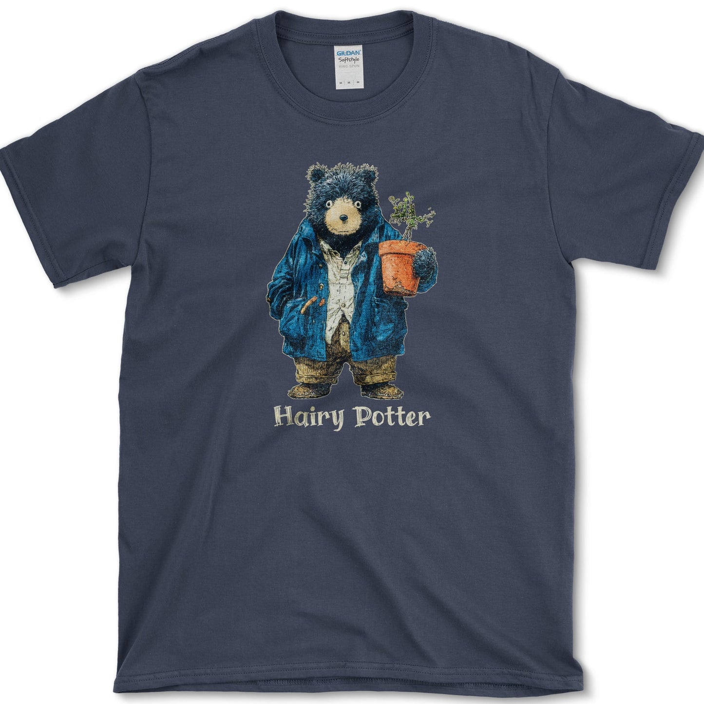 Hairy Potter T-Shirt Navy / S Essential Tees