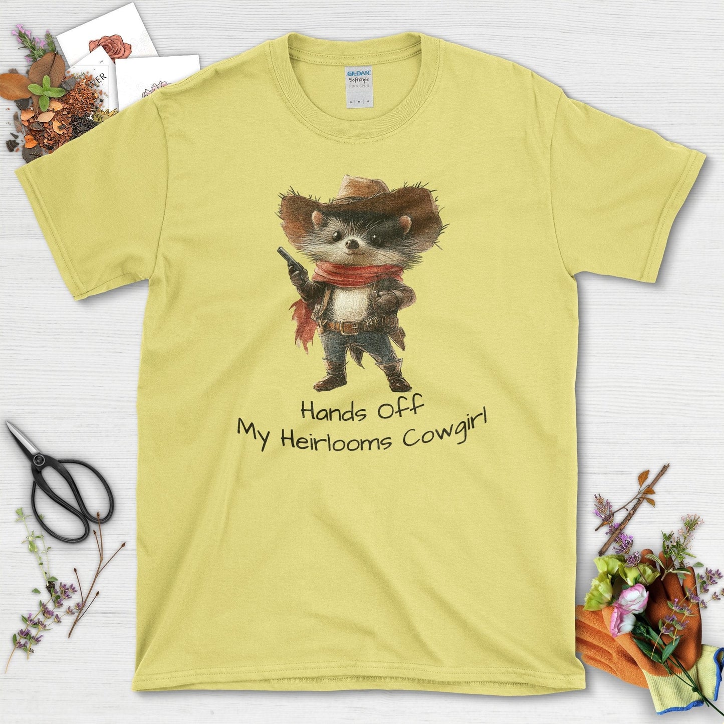 Hands Off My Heirlooms T-Shirt Cornsilk / S T-Shirt