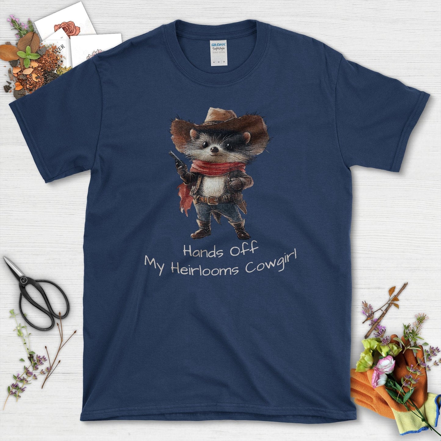 Hands Off My Heirlooms T-Shirt Navy / S T-Shirt