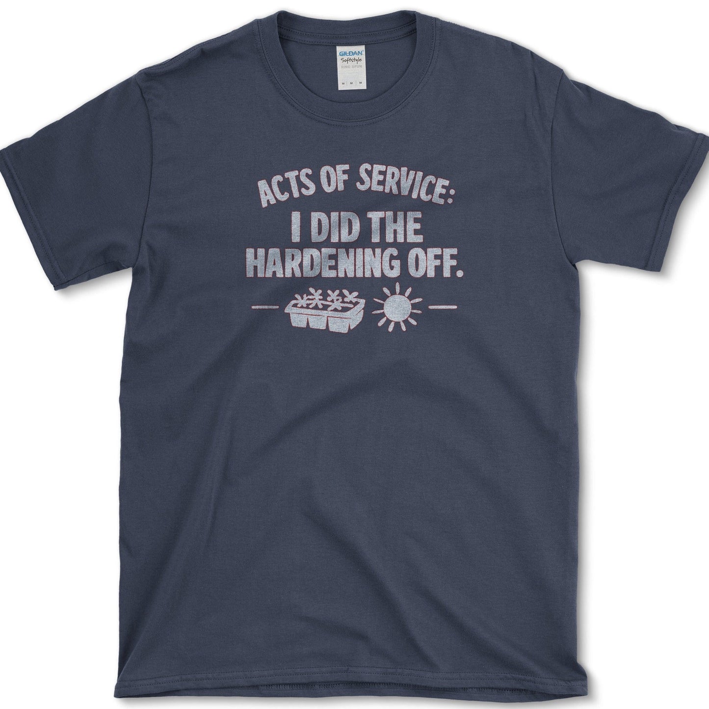 Hardening Off T-Shirt Essential Tees / S / Navy Physical Item