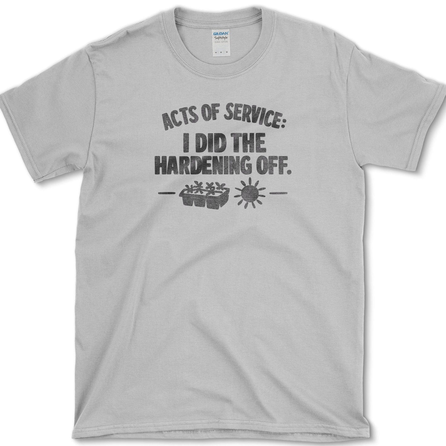 Hardening Off T-Shirt Essential Tees / S / Sport Grey Physical Item