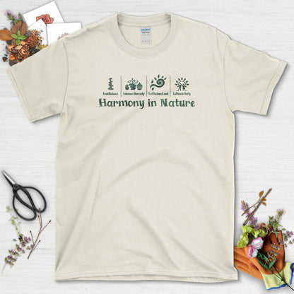Harmony in Nature T-Shirt Natural / S T-Shirt