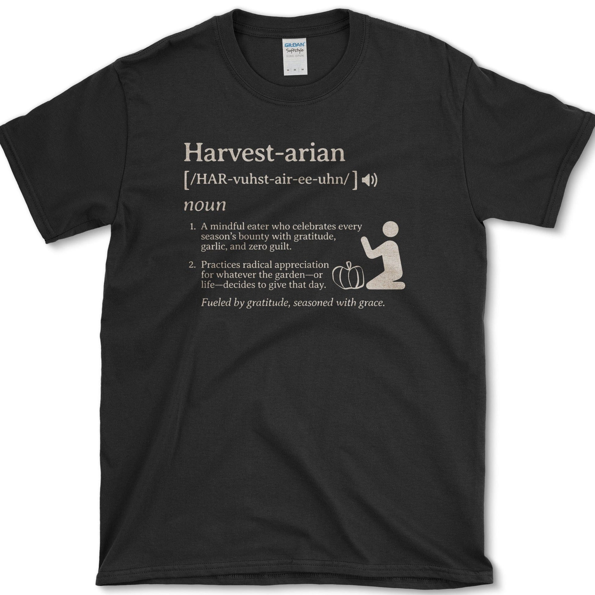 Harvest-arian T-Shirt Essential Tees / S / Black Physical Item