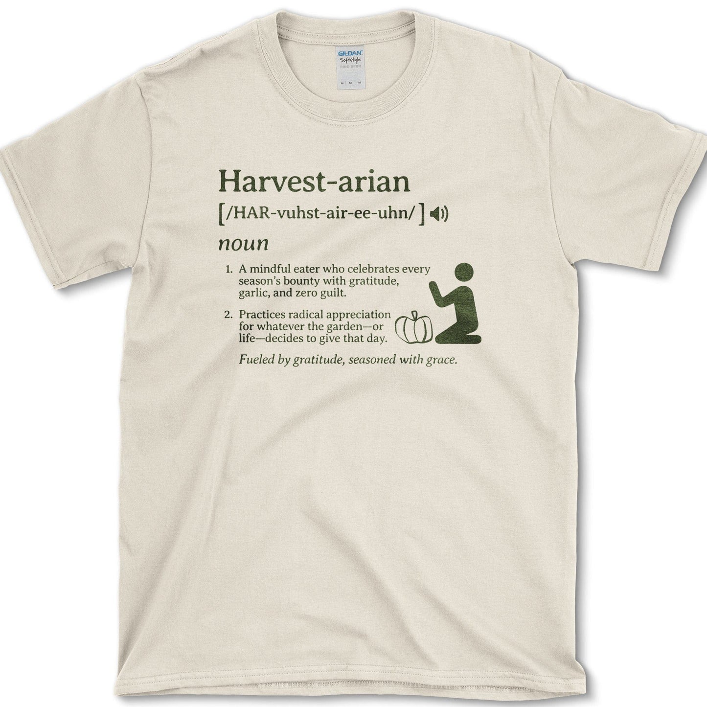 Harvest-arian T-Shirt Essential Tees / S / Natural Physical Item